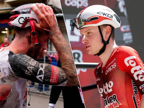 Adam Yates en Lennert Van Eetvelt.