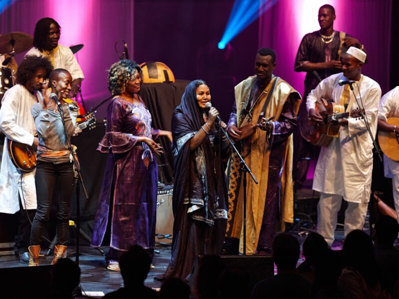 In Londen speelden verschillende bands uit Mali dit weekend voor één keer in harmonie.