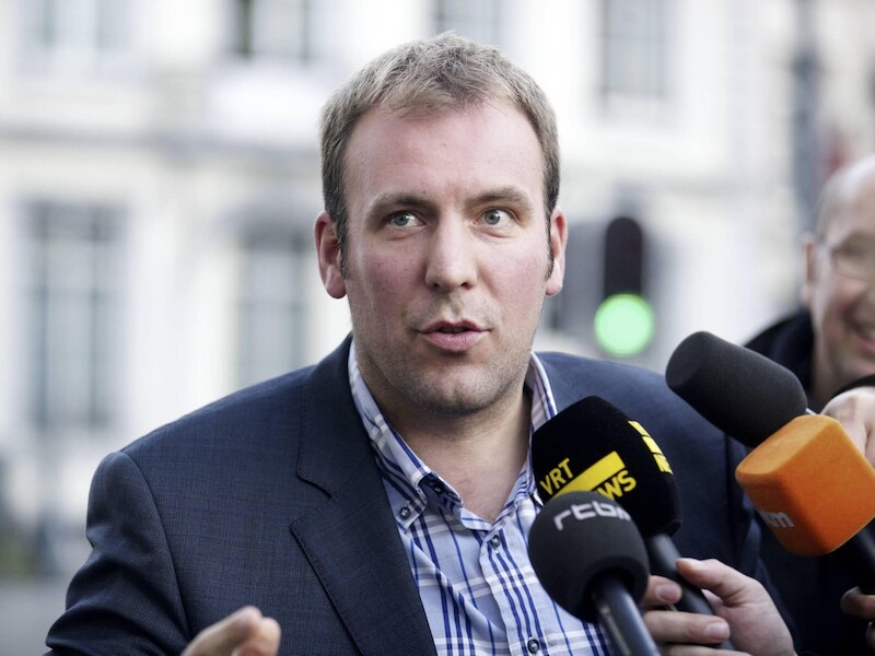 Melchior Wathelet (cdH), staatssecretaris voor Begroting.