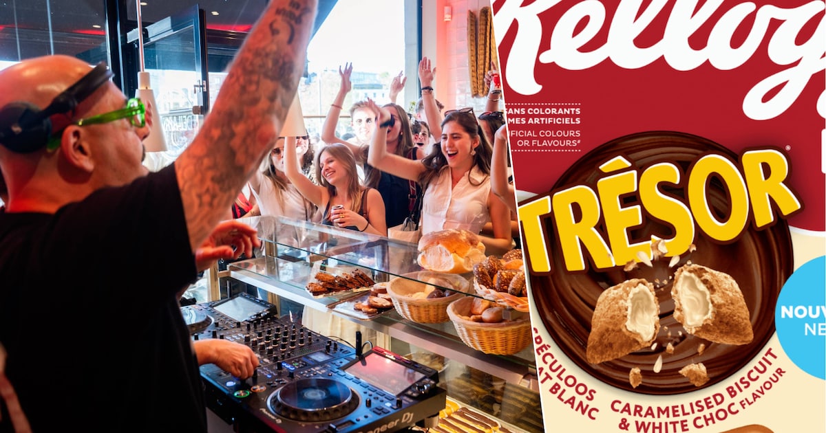 Kellogg’s lanceert nieuwe Trésor-smaak met breakfast rave op campus in ...