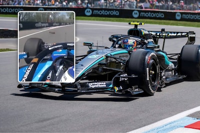 Apart incident: Albon crasht door marmot, Mercedes alweer oppermachtig in chaotische training