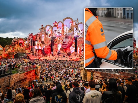 De lokale politie voerde onder andere alcoholcontroles uit na het festival.