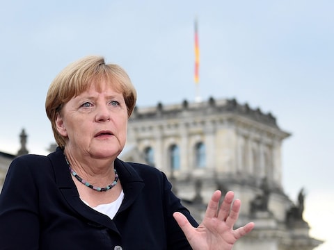 Bondskanselier Angela Merkel.