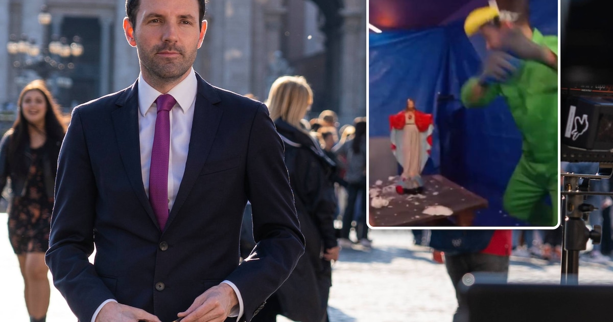 De journalist die Studio Brussel het schaamrood op de wangen bezorgt ...