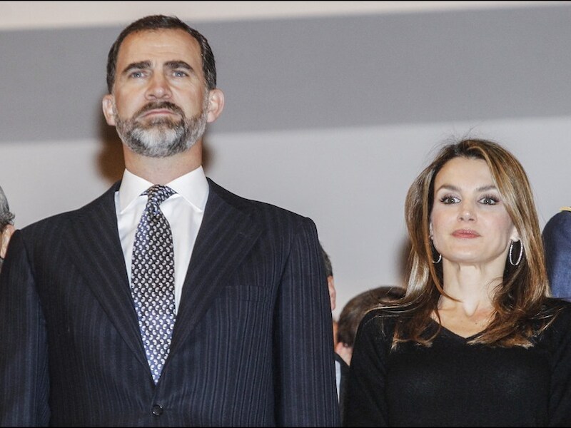Prins Felipe en prinses Letizia van Spanje