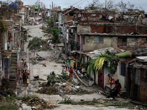 Santiago de Cuba op 26 oktober 2012.