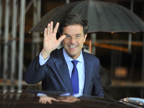 Mark Rutte.