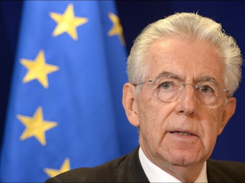Monti is niet opgezet met de uitlatingen van Finland.