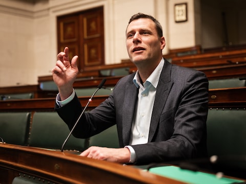 Jeroen Soete in de kamer