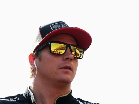Räikkönen staat op dit moment derde in het klassement met 183 punten.