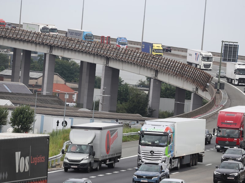 Het viaduct van Vilvoorde (archiefbeeld).