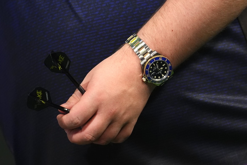 El Rolex de Littler.