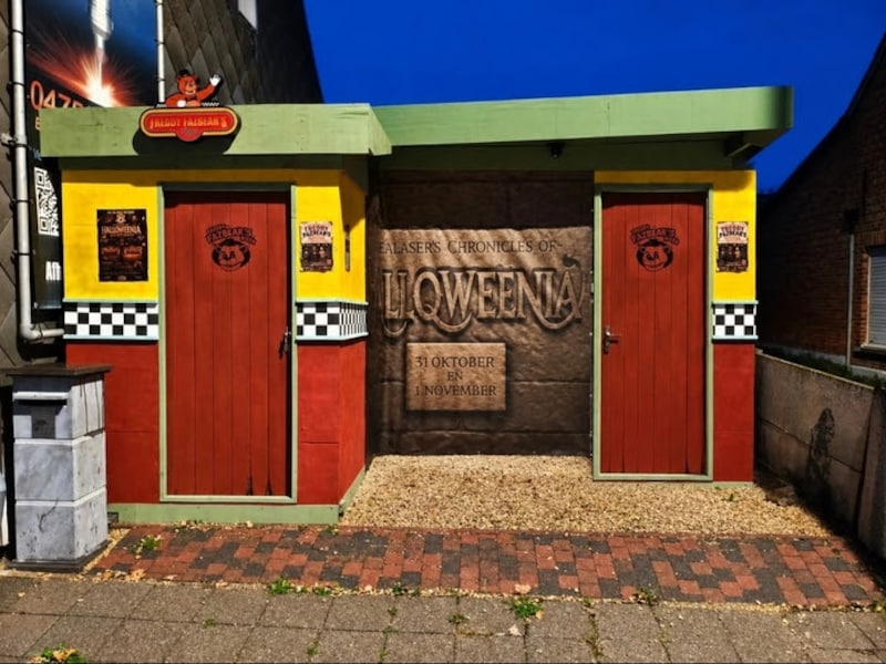 'Freddy's pizzeria', waarin Nick 16 griezelige kamers bouwde.