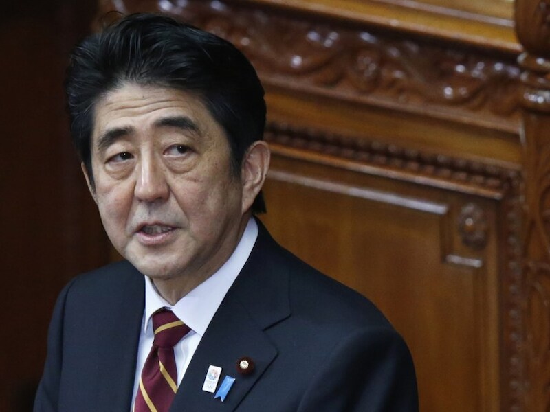 Premier Shinzo Abe.