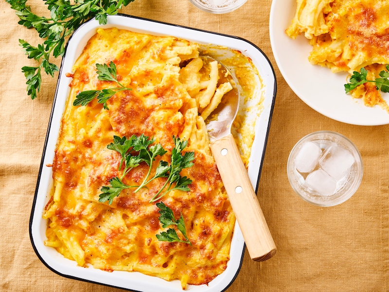 Mac & cheese met pompoen: smeuïge herfstklassieker voor jong en oud