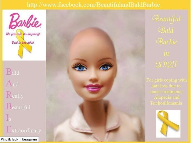 Credit: Facebook.com/BeautifulandBaldBarbie