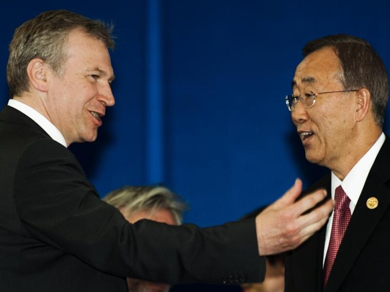 Yves Leterme en Ban Ki-Moon.