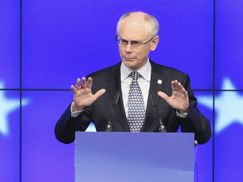 Herman Van Rompuy, voorzitter van de Europese Raad.