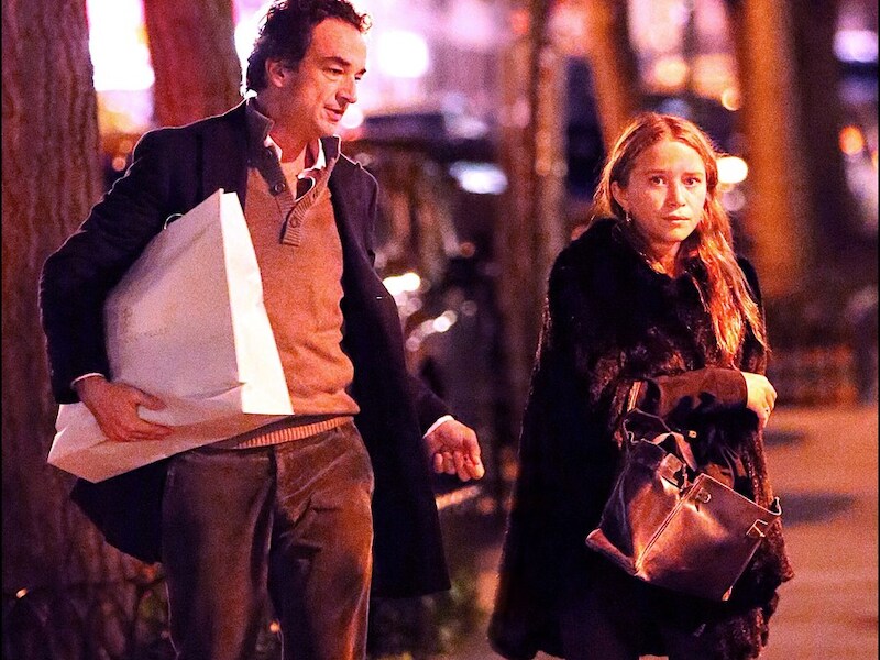 Mary-Kate en Olivier Sarkozy.