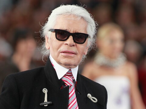 Karl Lagerfeld.