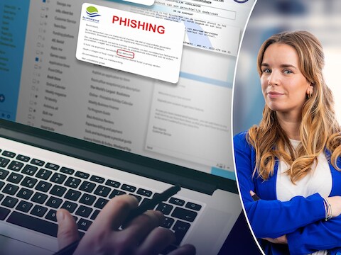 Politiek journalist Fleur Mees ziet hoe zowel banken als beleidsmakers meer kunnen doen tegen phishing.