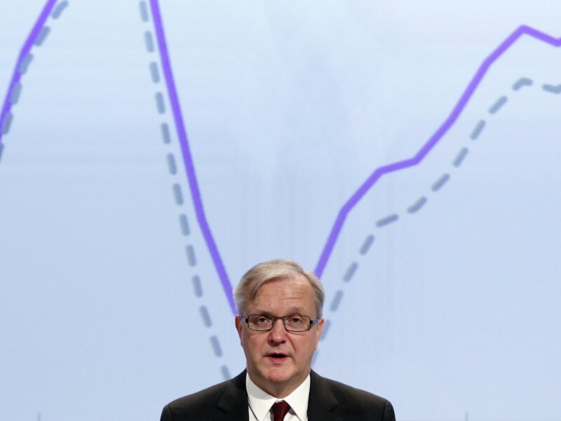 Eurocommissaris voor Economische en Monetaire Zaken Olli Rehn.