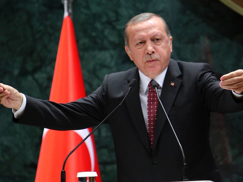 Turks president Recep Tayyip Erdogan.