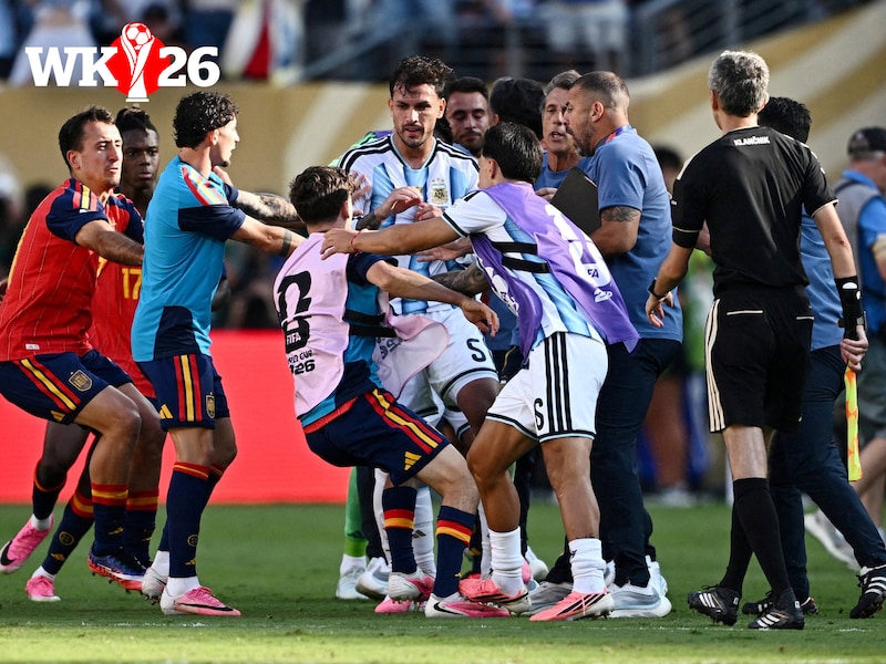 Tumult na WK-finale krijgt serieus staartje: FIFA legt Leandro Paredes schorsing van tien (!) matchen op, ook Nahuel Molina zwaar gestraft