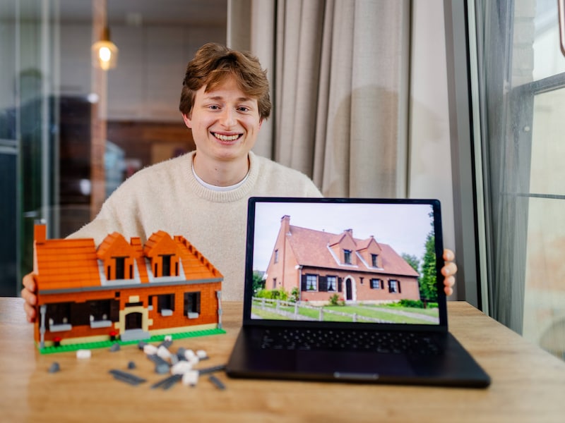 Robin Mortier uit Gent ontwikkelde een computerprogramma waarmee hij woningen omzet in gepersonaliseerde bouwpakketten.  