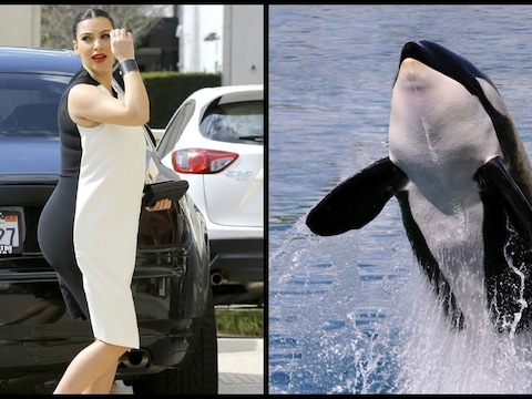 De orkajurk van Kim Kardashian is ongetwijfeld het ergste stuk uit haar garderobe. © Thinkstock.