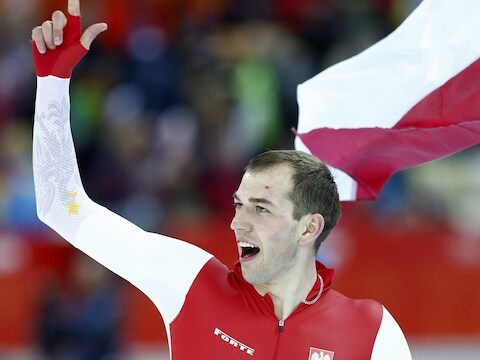 Zbigniew Brodka haalde het met drie duizendsten voor Koen Verweij.