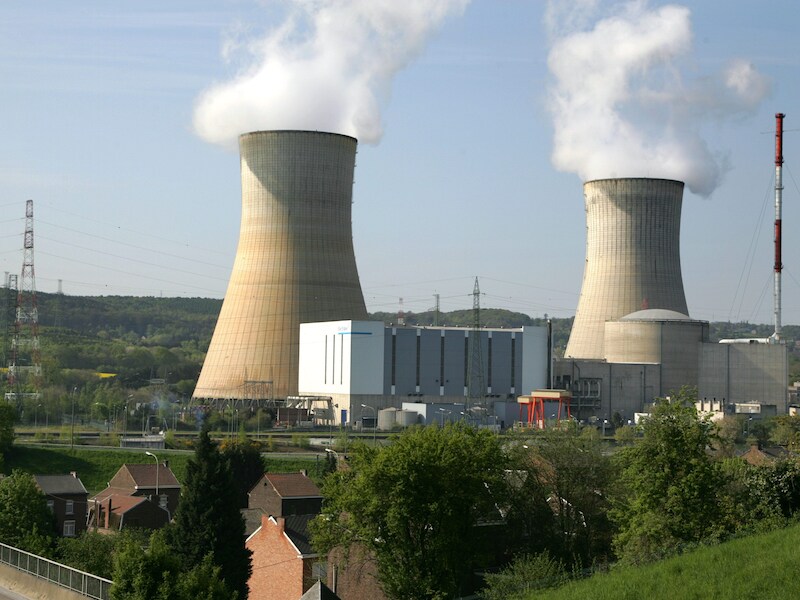 De kerncentrale in Tihange.