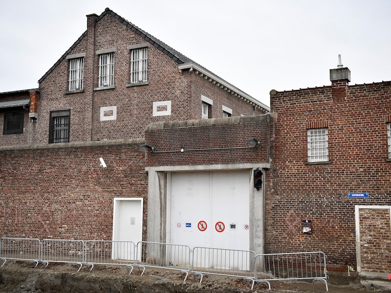 Een illustratiebeeld van de gevangenis van Tongeren, waar het afgelopen nacht gebrand heeft.