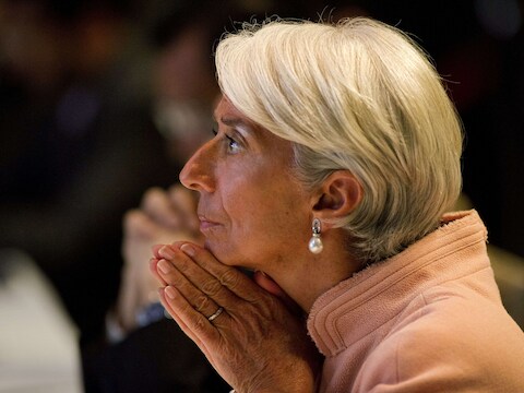 Christine Lagarde.
