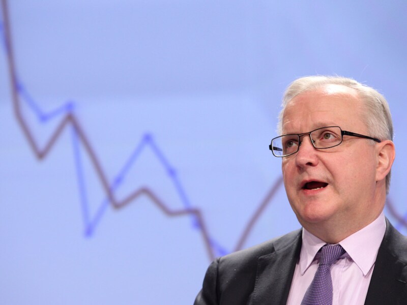 Europees commissaris Olli Rehn.