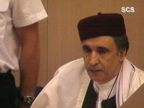 Lockerbie-verdachte Abdel Basset Ali al-Megrahi.