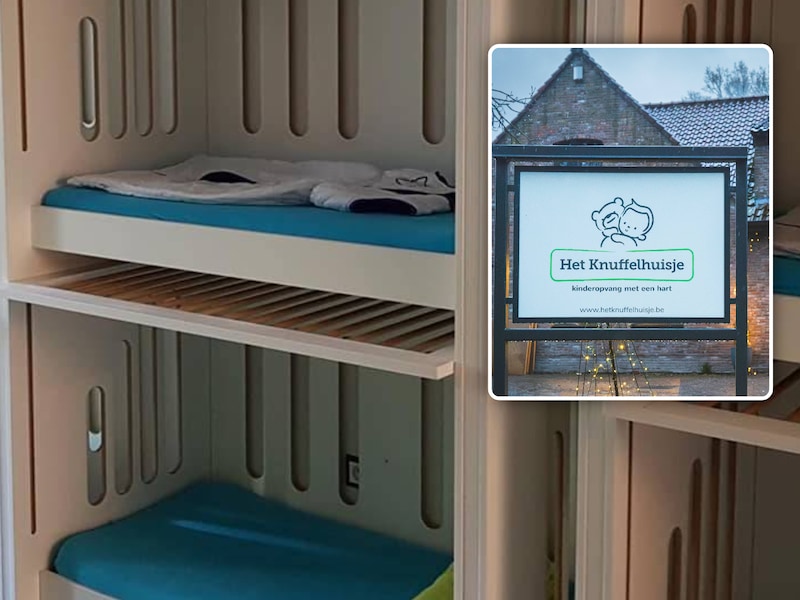 Kinderdagverblijf Het Knuffelhuisje in Sint-Martens-Latem wordt geschorst omdat een kindje een schedelbreuk opliep na een val uit bed.