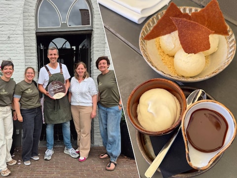 Restaurant d’Afspanning won de prijs voor beste dame blanche van West-Vlaanderen. 