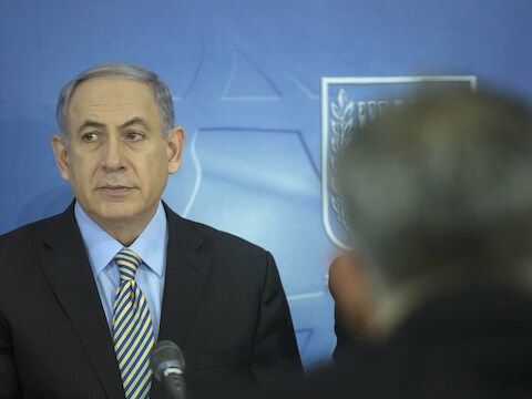 De Israëlische premier Benjamin Netanyahu.