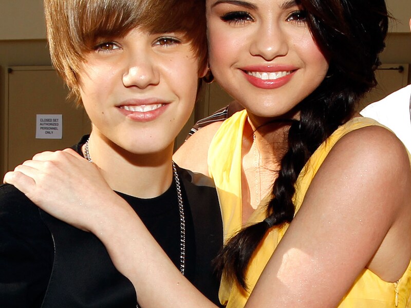 Bieber met zijn liefje, Selena Gomez.