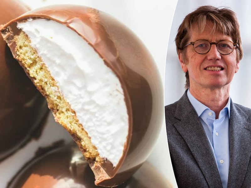 Professor Walter Weyns (rechts) over de “ludieke benaming” van de melocake.