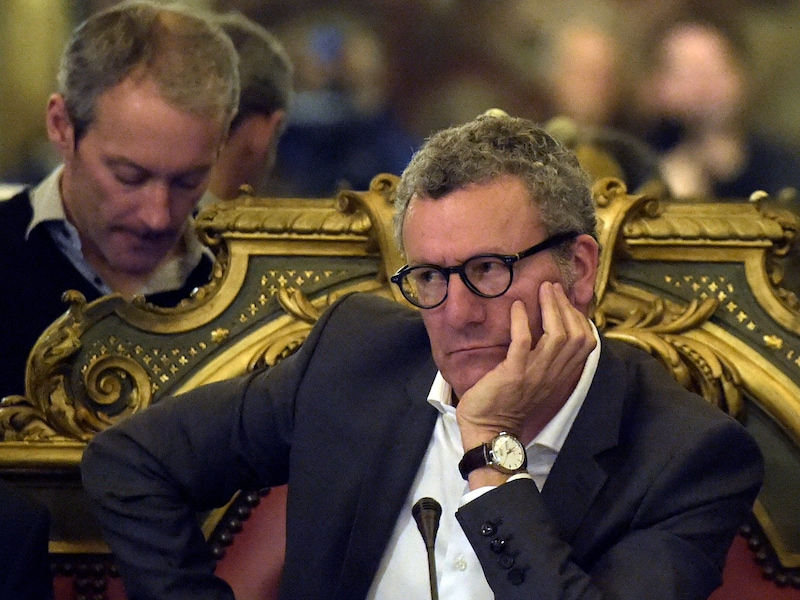 Brussels burgemeester Yvan Mayeur (PS).