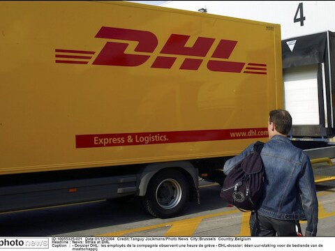 Ook bij grote logistieke bedrijven zoals DHL zullen er acties georganiseerd worden.