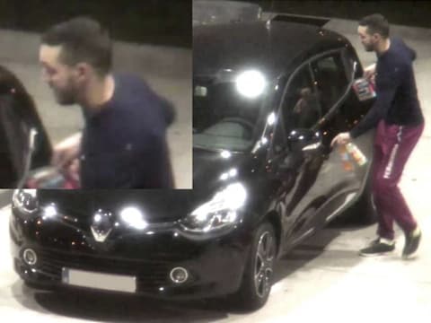 Twee dagen voor de bloedige aanslagen aan het Stade de France en concertzaal Bataclan werd Salah Abdeslam gezien in een wagen met Mohamed Abrini die op dit beeld in de auto instapt.