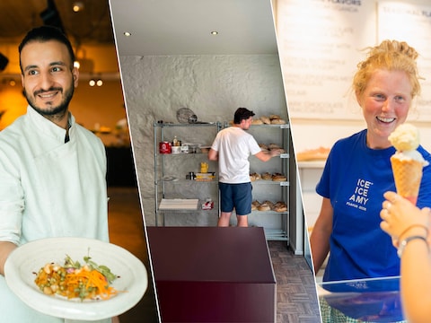 Chef Faieq van Flatons / microbakkerij Tack op het Falconplein / Amélie van Ice Ice Amy