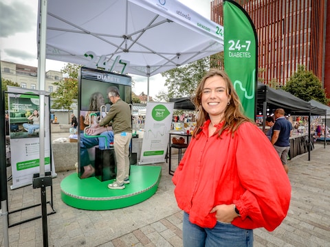 Diabetes stand op 't Zand te Brugge