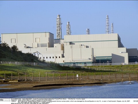 De Japanse kerncentrale Kashiwazaki-Kariwa in de prefectuur Niigata.