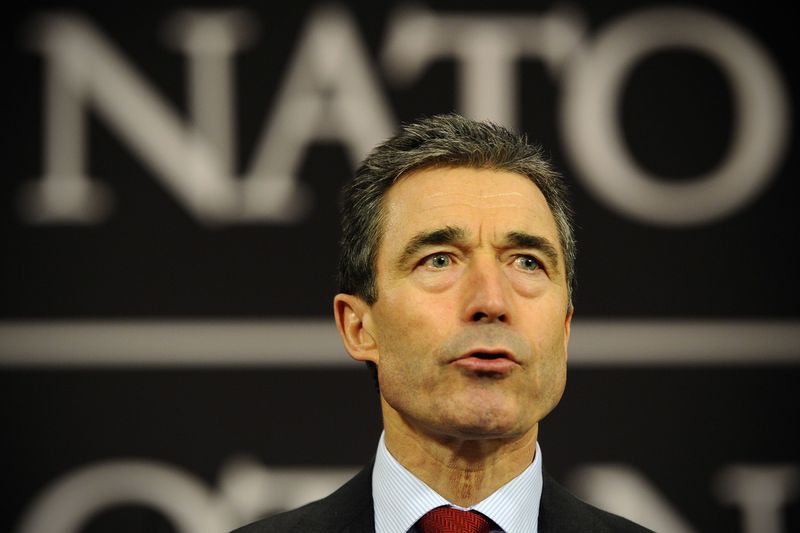 NAVO-topman Anders Fogh Rasmussen.