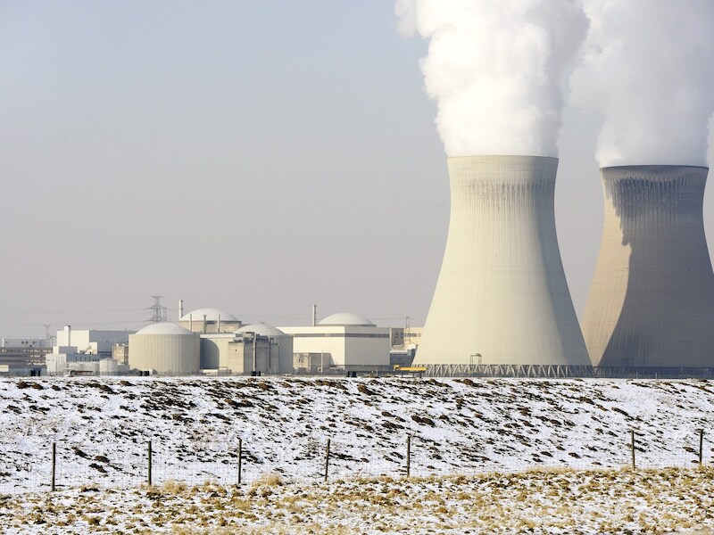 De kerncentrale in Doel