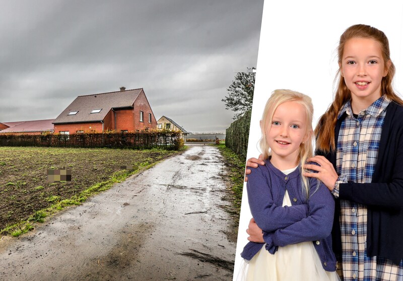 Op de boerderij in Waardamme vond vandaag de reconstructie plaats van het familiedrama waarbij Maud en Ona het leven lieten.
